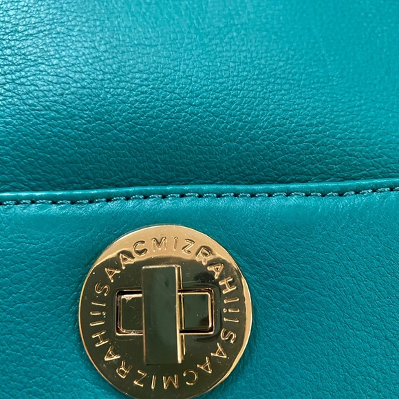 Isaac Mizrahi Bridgehampton Pebble Leather Bag NWOT - Picture 3 of 12